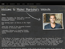 Tablet Screenshot of michelmarechal.com